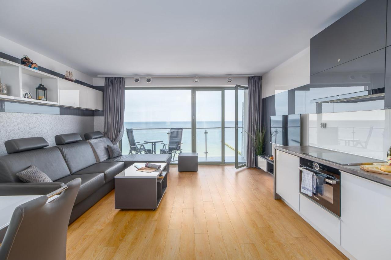 Na Klifie - Apartamenty Komfort, Widok Na Morze, Parking Ustronie Morskie Exteriör bild