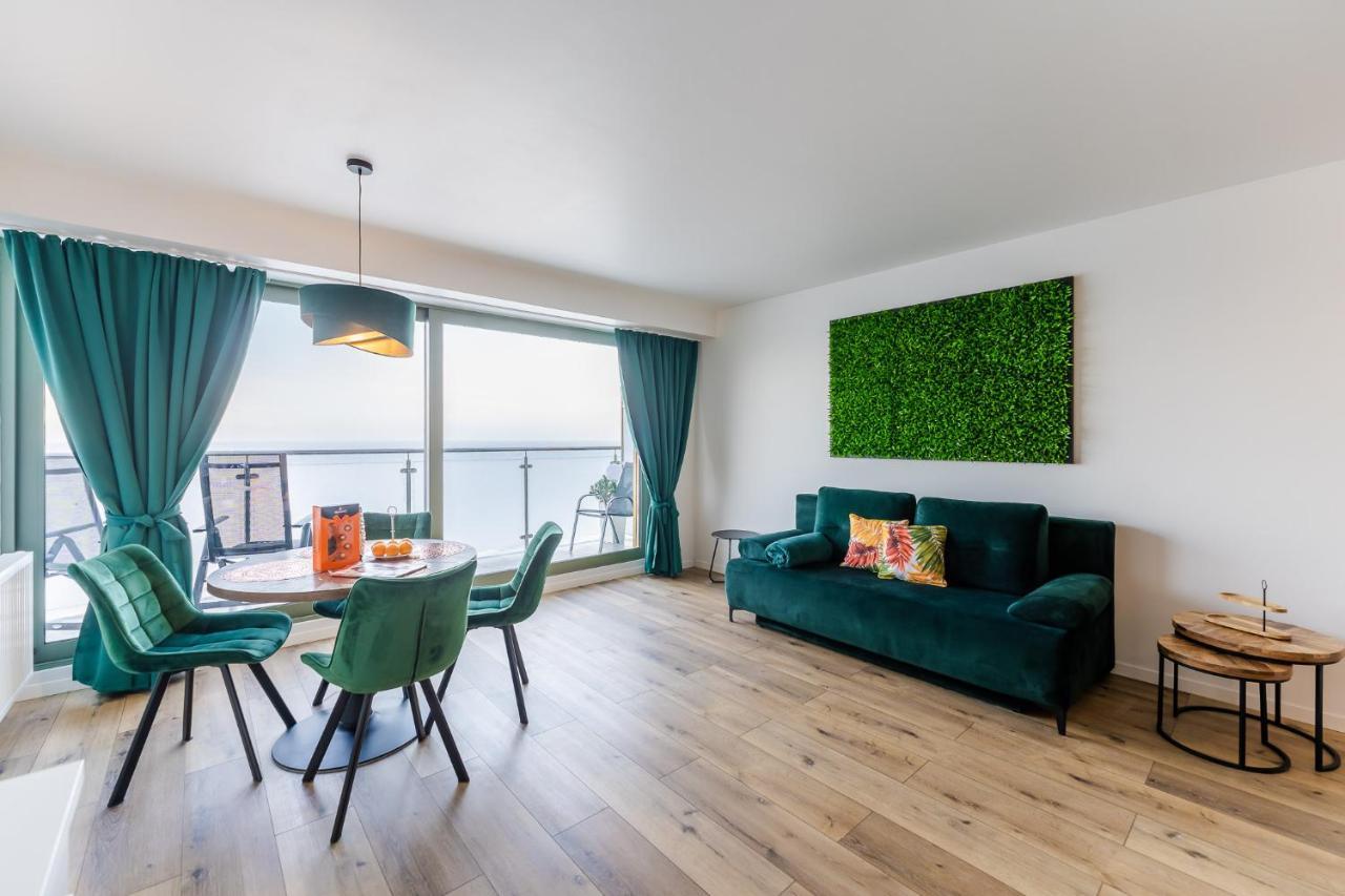 Na Klifie - Apartamenty Komfort, Widok Na Morze, Parking Ustronie Morskie Exteriör bild
